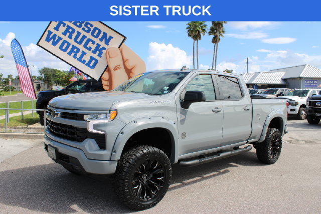 Used 2025 Chevrolet Silverado 1500 RST Crew Cab 6inch Lifted 4x4 Truck for Sale near Lake Mary, FL, at Gibson Truck World