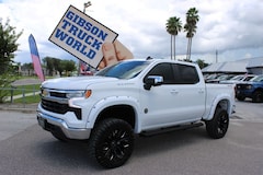 Used 2025 Chevrolet Silverado 1500 LT Crew Cab 6inch Lifted 4x4 Truck for Sale near Lake Mary, FL, at Gibson Truck World