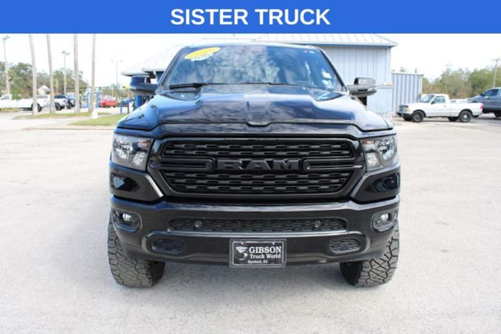 Used 2020 Ram 1500 Big Horn Night Edition Crew Cab Lifted 4x4 Truck