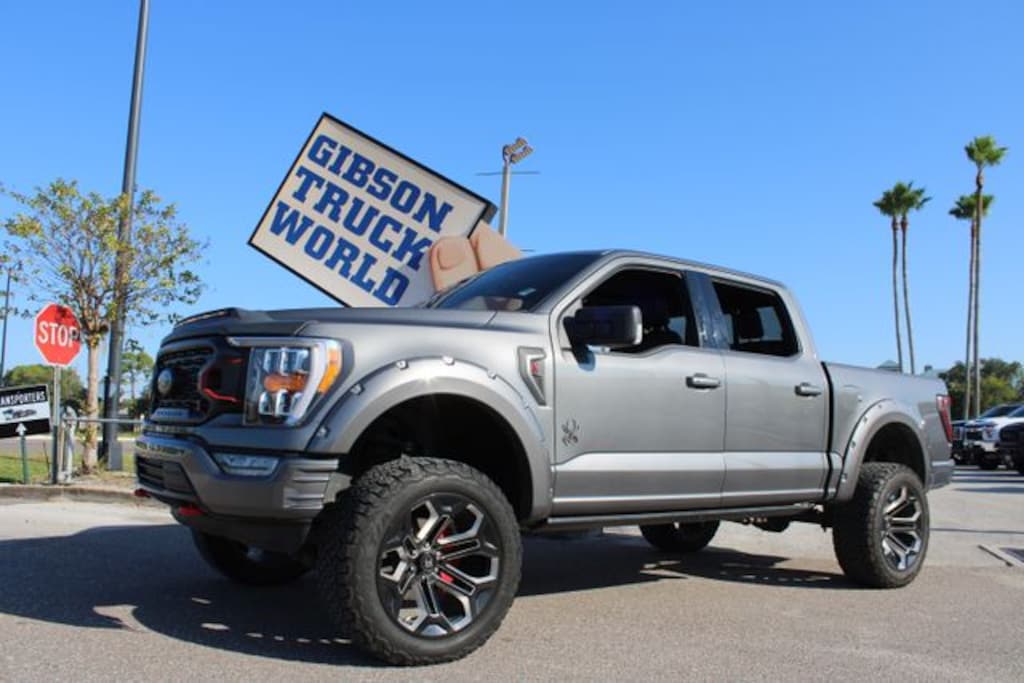 Used 2023 Ford F-150 XLT Crew Cab Black Widow 6inch Lifted 4x4 Truck