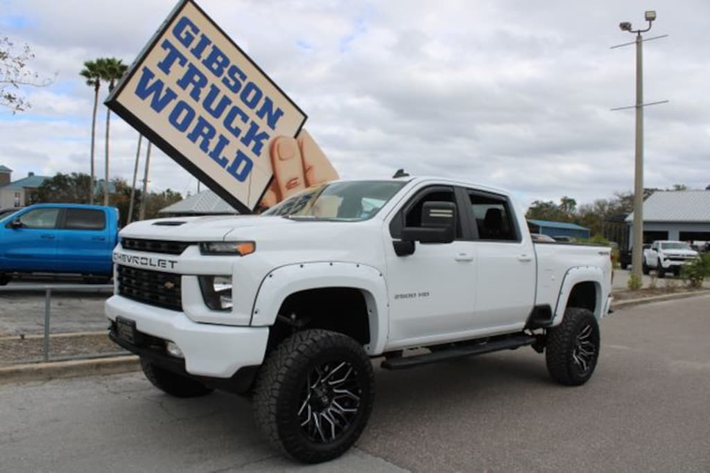 Used 2022 Chevrolet Silverado 2500HD LT Crew Cab 8inch Lifted 4x4 Truck