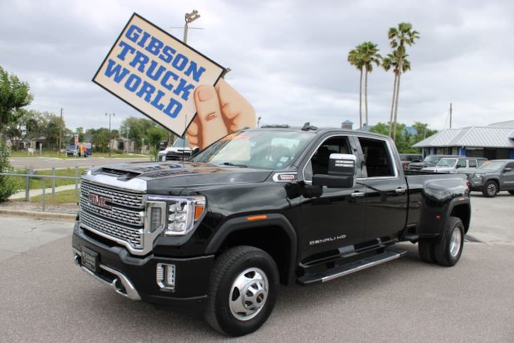 Used 2022 GMC Sierra 3500HD Denali Crew Cab Dually 4x4 Truck