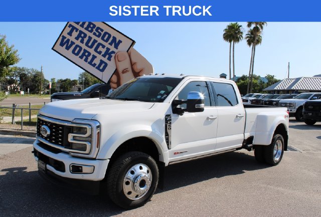 Used 2025 Ford F-450 Platinum Plus Crew Cab 4x4 Truck for Sale near Lake Mary, FL, at Gibson Truck World