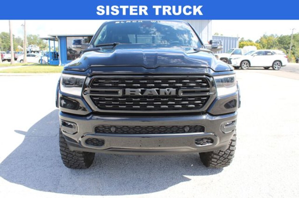 Used 2022 Ram 1500 Big Horn Sport Black Widow 6inch Lifted 4x4 Truck