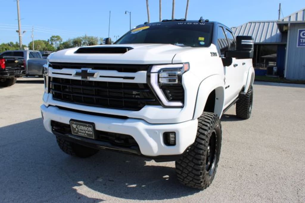 Used 2024 Chevrolet Silverado 2500HD LTZ Plus Z71 Crew Cab Black Widow 6inch Lifted 4x4 Truck