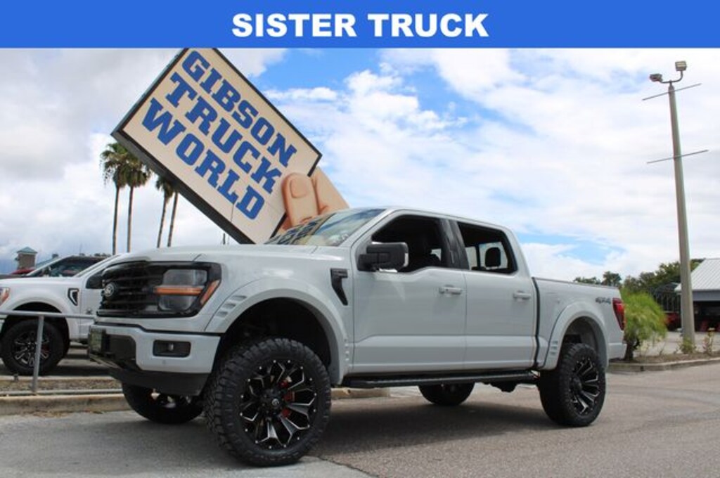 Used 2024 Ford F-150 XLT Black Appearance 6inch Lifted 4x4 Truck