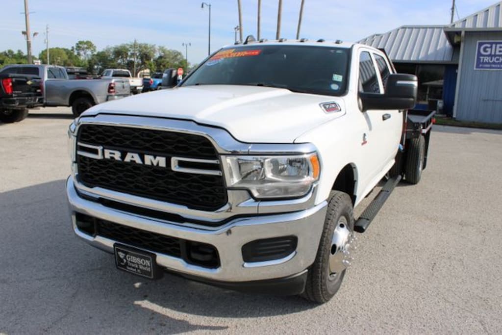 Used 2024 Ram 3500 Crew Cab Flatbed 4x4 Cab/Chassis