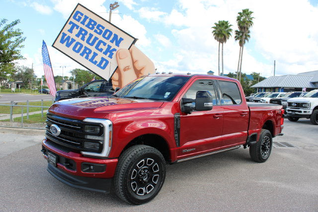 Used 2025 Ford F-250 Platinum FX4 Crew Cab 4x4 Truck for Sale near Lake Mary, FL, at Gibson Truck World
