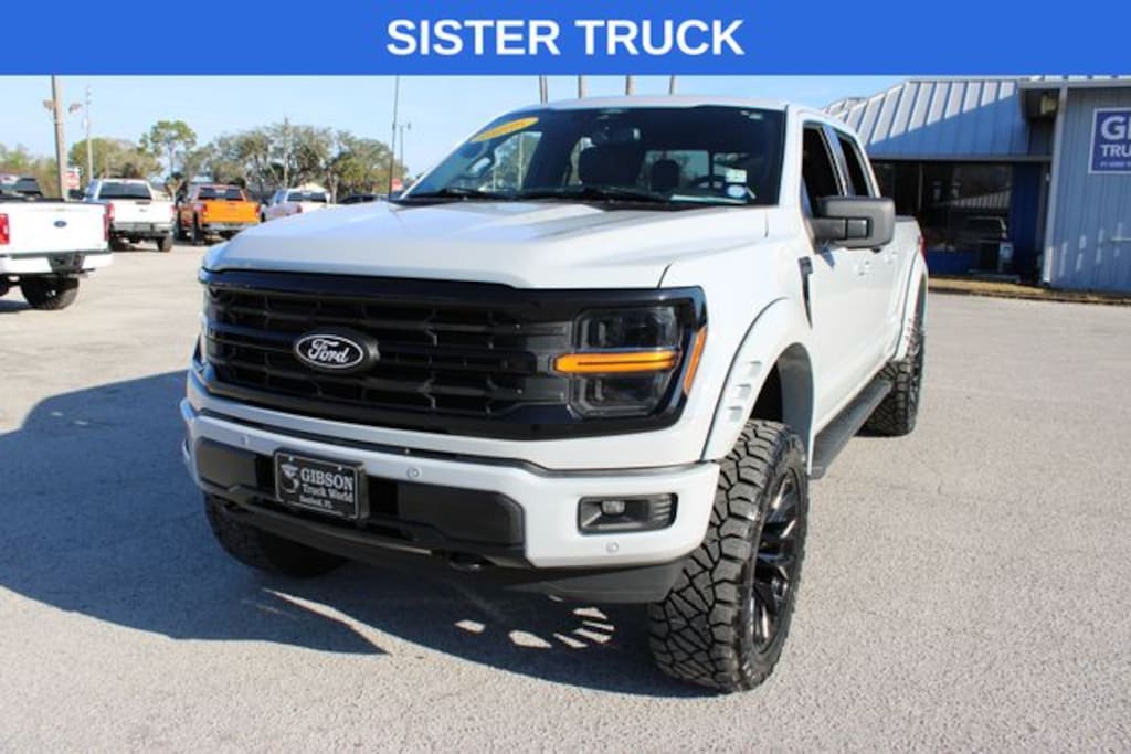 Used 2024 Ford F-150 XLT Black Appearance Plus Crew Cab 6inch Lifted 4x Truck