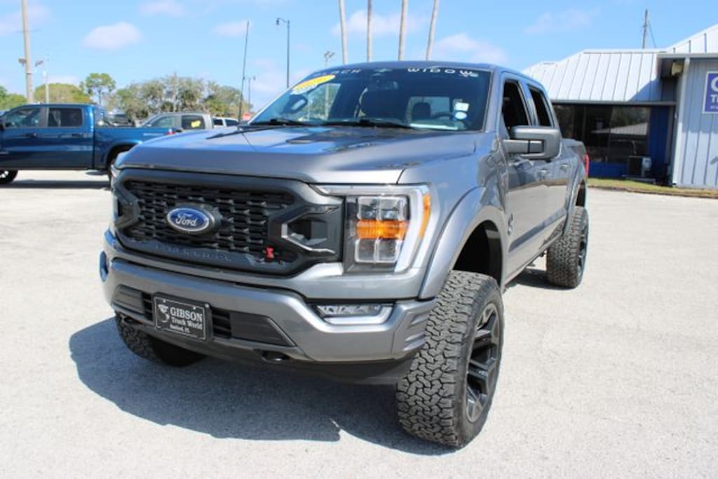Used 2023 Ford F-150 XLT Crew Cab Black Widow 6inch Lifted 4x4 Truck