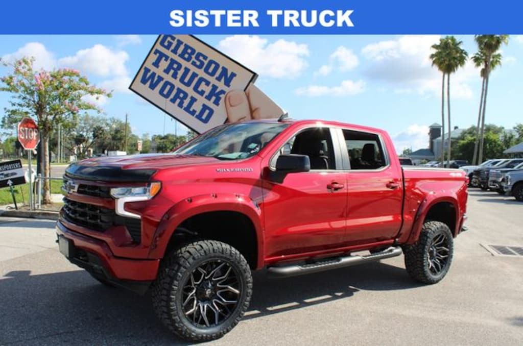 Used 2024 Chevrolet Silverado 1500 RST Z71 Crew Cab 6inch Lifted 4x4 Truck