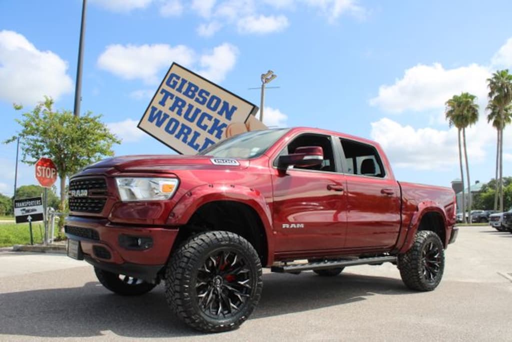 Used 2021 Ram 1500 Big Horn Sport Crew Cab 6inch Lifted 4x4 Truck