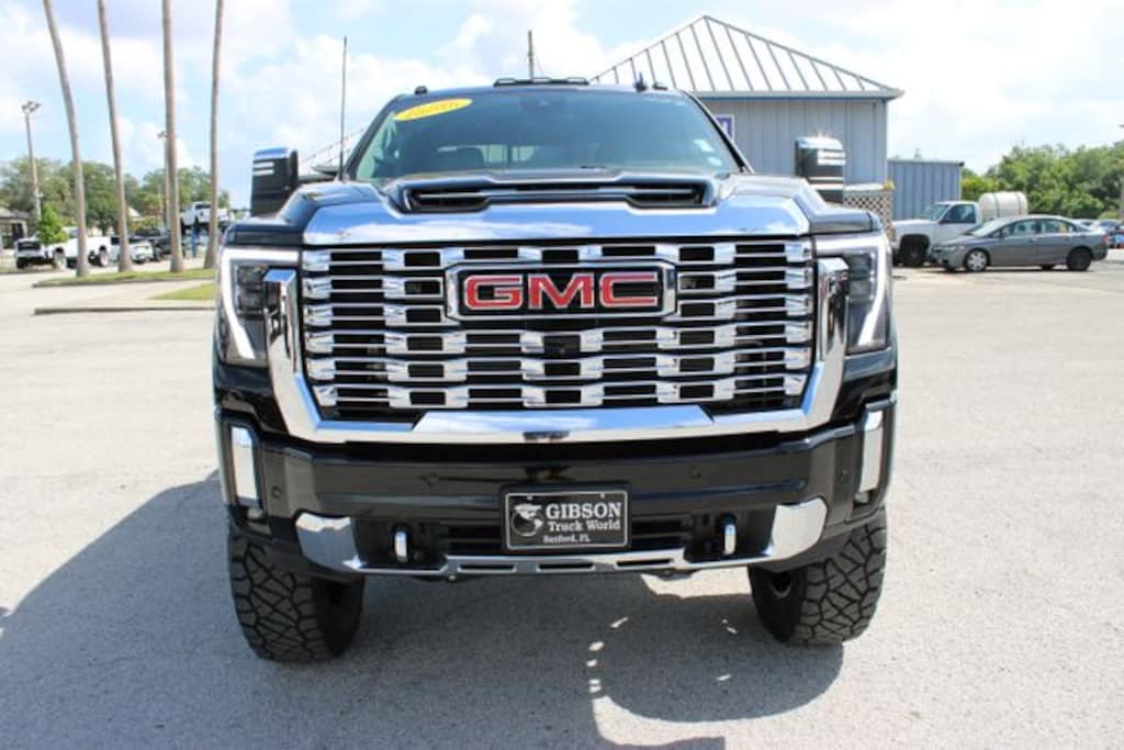 Used 2024 GMC Sierra 3500HD Denali Crew Cab Dually 8inch Lifted 4x4 Truck