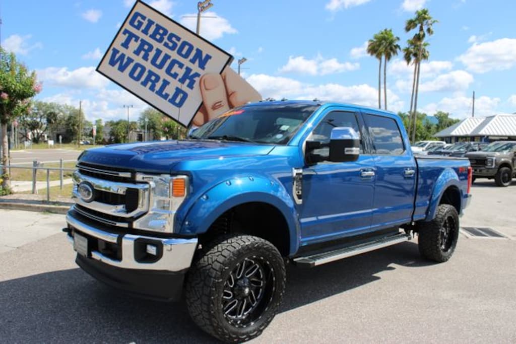Used 2022 Ford F-250SD XLT Premium Crew Cab 6inch Lifted 4x4 Truck