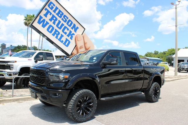 Used 2024 Ram 1500 Big Horn Night Edition Crew Cab 6inch Lifted 4x4 Truck for Sale near Lake Mary, FL, at Gibson Truck World