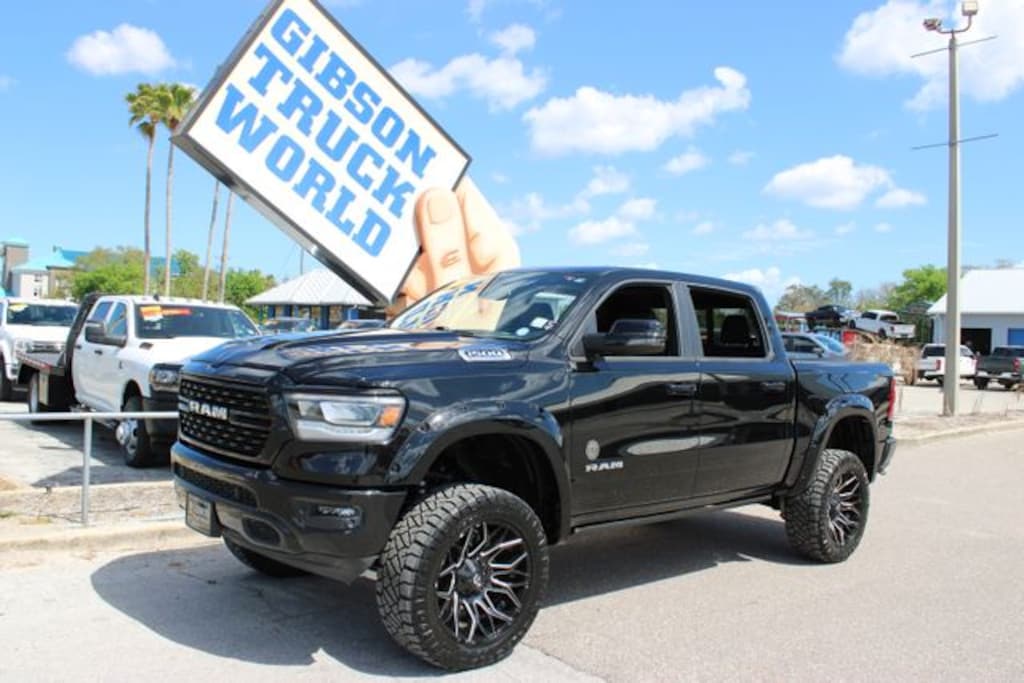 Used 2023 Ram 1500 Big Horn Sport Crew Cab 6inch Lifted 4x4 Truck