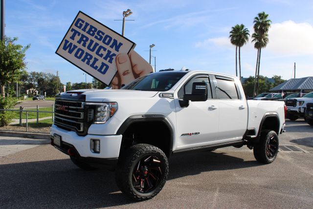 Used 2022 GMC Sierra 2500HD AT4 Premium Plus Crew Cab 6inch Lifted 4x4 Truck for Sale near Lake Mary, FL, at Gibson Truck World