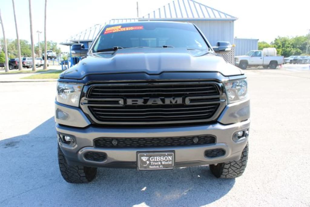 Used 2021 Ram 1500 Big Horn Crew Cab Night Edition 6inch Lifted 4x4 Truck