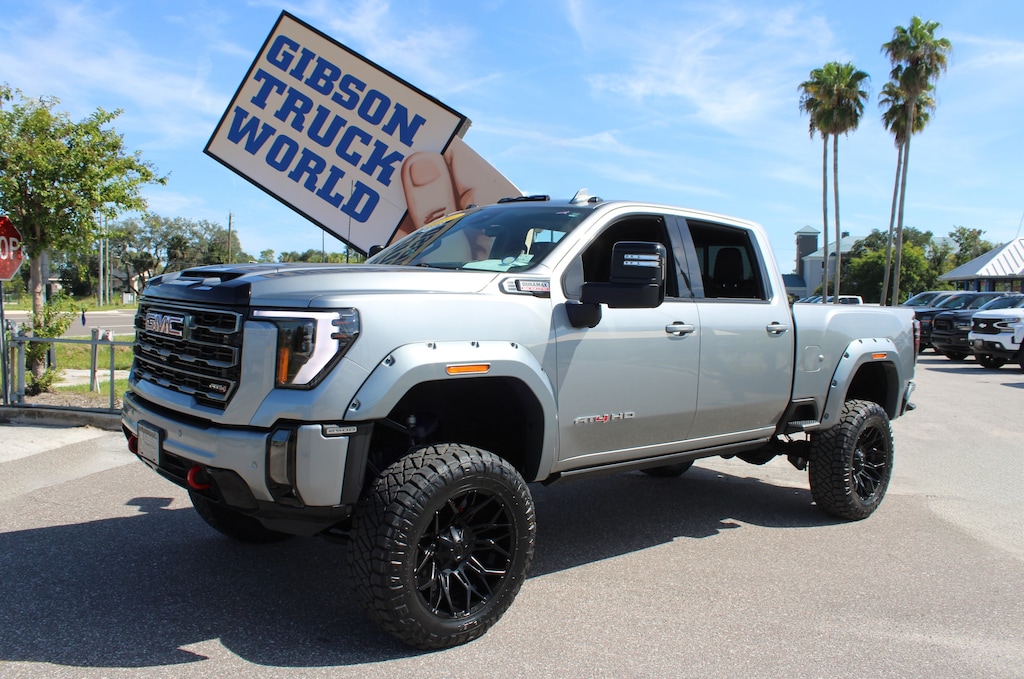 Used 2024 GMC Sierra 2500HD AT4 Premium Plus Crew Cab 8inch Lifted 4x4 Truck