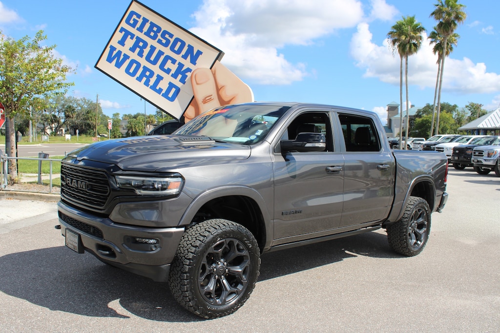 Used 2021 Ram 1500 Limited Night Edition 6inch Lifted 4x4 Truck