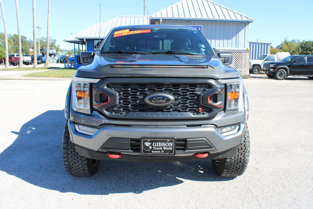 Used 2023 Ford F-150 XLT Sport Black Widow 6inch Lifted 4x4 Truck