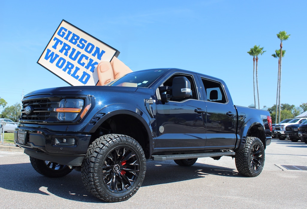 Used 2024 Ford F-150 XLT Black Appearance 6inch Lifted FX4 Truck