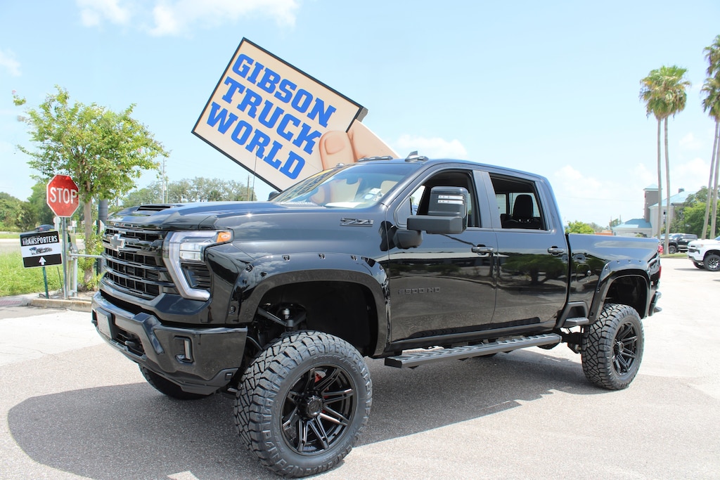 Used 2024 Chevrolet Silverado 2500HD LT Z71 Midnight Edition 8inch Lifted 4x4 Truck