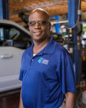 Staff member Ricky Norris from 047f3d1e1a33