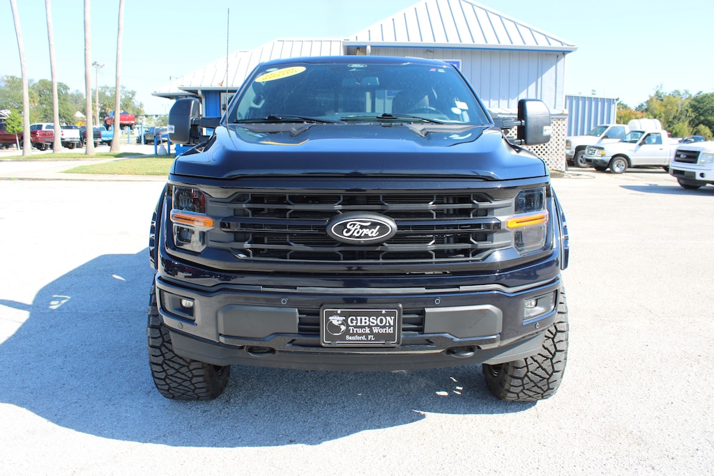 Used 2024 Ford F-150 XLT Black Appearance 6inch Lifted FX4 Truck