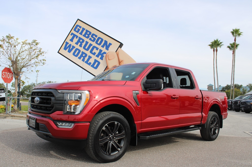 Used 2021 Ford F-150 XLT Sport Crew Cab FX4 Truck