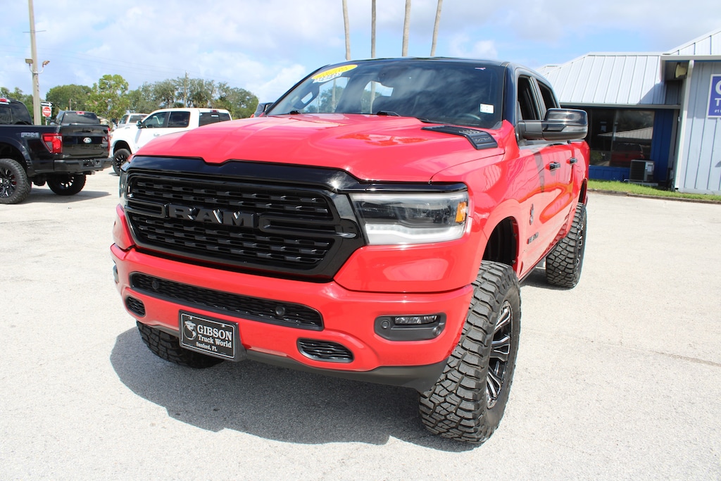 Used 2023 Ram 1500 Big Horn Black Widow 6inch Lifted 4x4 Truck