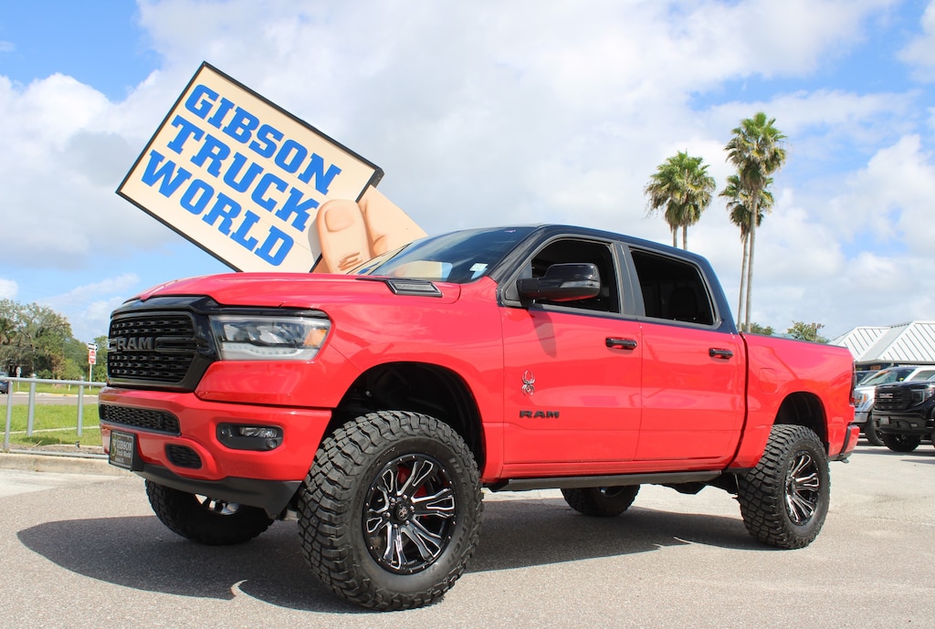 Used 2023 Ram 1500 Big Horn Black Widow 6inch Lifted 4x4 Truck