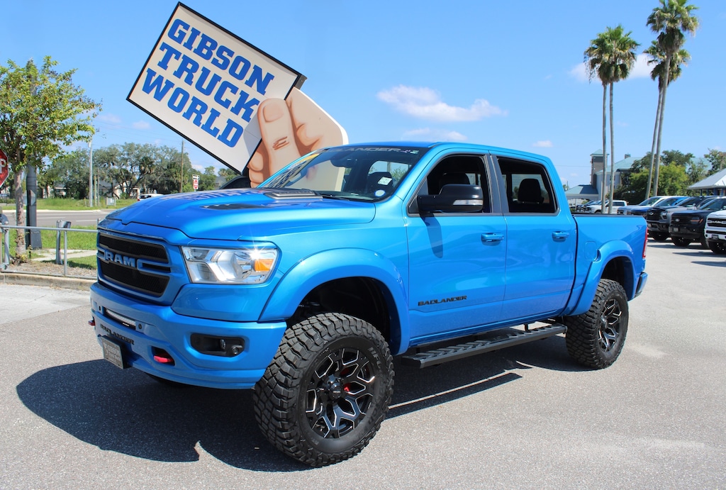 Used 2022 Ram 1500 Big Horn Badlander 6inch Lifted 4x4 Truck