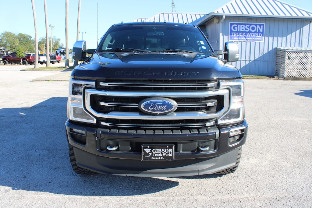 Used 2022 Ford F-250 Platinum Crew Cab Lifted 4x4 Truck