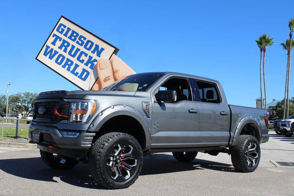 Used 2023 Ford F-150 XLT Sport Black Widow 6inch Lifted 4x4 Truck