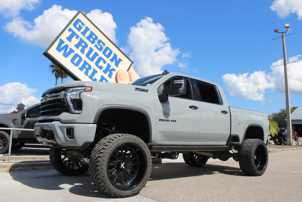 Used 2024 Chevrolet Silverado 2500HD LTZ Z71 Crew Cab 8inch Lifted 4x4 Truck