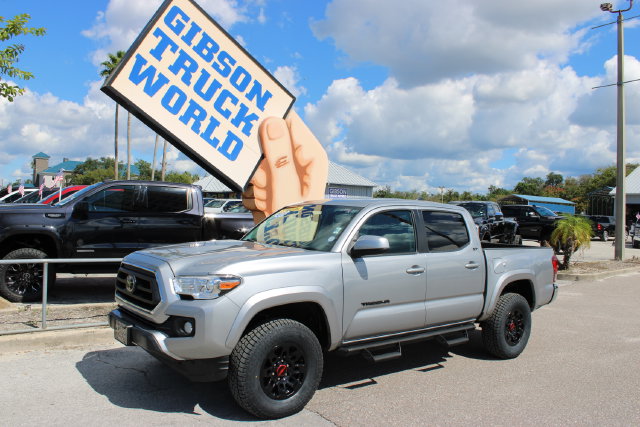 Used 2021 Toyota Tacoma SR5 Crew Cab 4x4 Truck for Sale near Lake Mary, FL, at Gibson Truck World