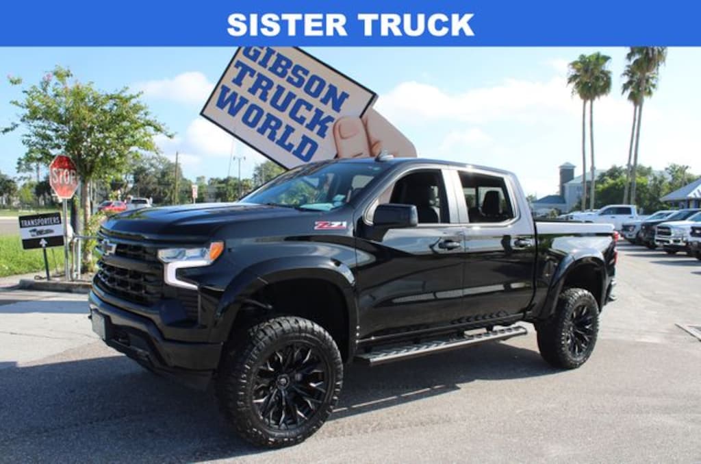 Used 2024 Chevrolet Silverado 1500 RST Z71 Crew Cab 6inch Lifted 4x4 Truck