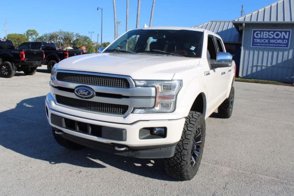 Used 2018 Ford F-150 Platinum Crew Cab 6inch Lifted 4x4 Truck