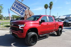 Used 2024 Chevrolet Silverado 1500 RST Z71 Crew Cab 6inch Lifted 4x4 Truck for Sale near Lake Mary, FL, at Gibson Truck World