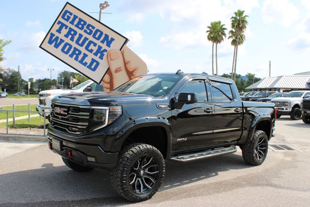 Used 2023 GMC Sierra 1500 AT4 Premium Crew Cab 6inch Lifted 4x4 Truck for Sale near Lake Mary, FL, at Gibson Truck World