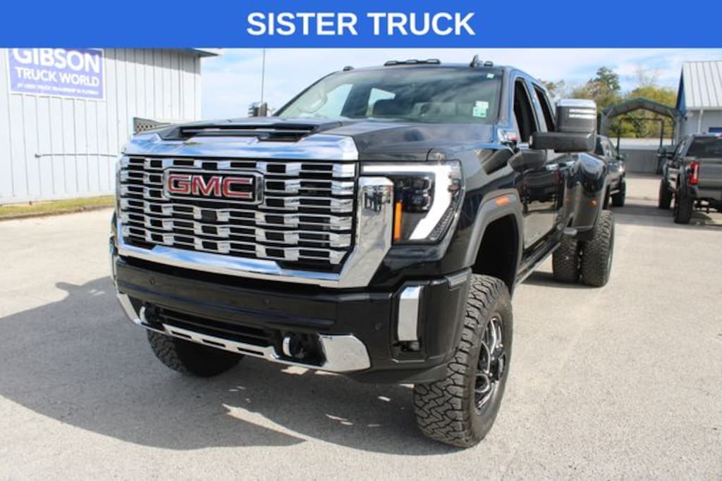 Used 2024 GMC Sierra 3500HD Denali Crew Cab Dually 8inch Lifted 4x4 Truck