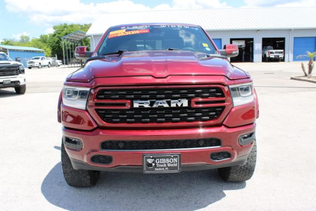 Used 2023 Ram 1500 Big Horn Sport Crew Cab Black Widow 6inch Lifted 4 Truck