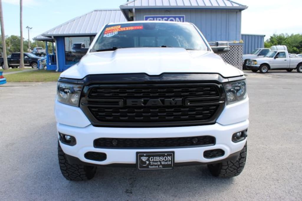 Used 2023 Ram 1500 Big Horn Night Edition Crew Cab 6inch Lifted 4x4 Truck