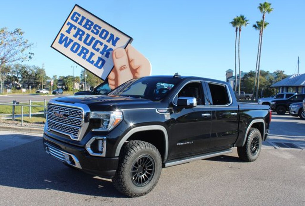 Used 2019 GMC Sierra 1500 Denali Crew Cab Lifted 4x4 Truck