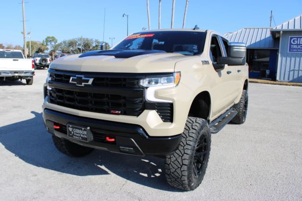 Used 2022 Chevrolet Silverado 1500 LT Trail Boss 6inch Lifted Crew Cab 4x4 Truck