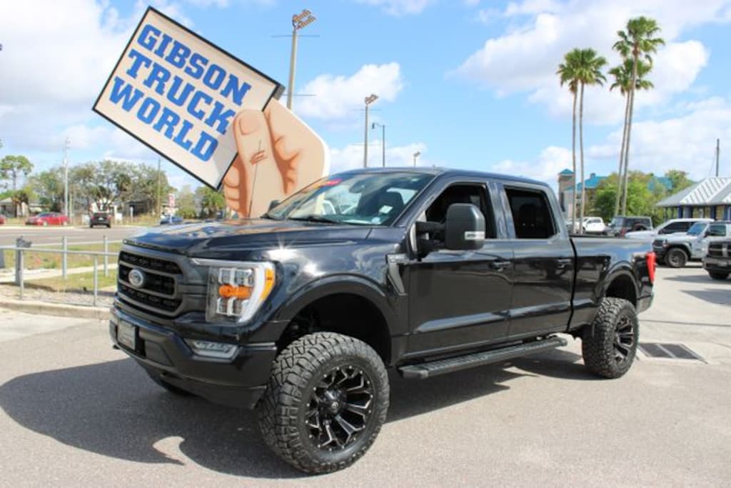 Used 2021 Ford F-150 XLT Sport Crew Cab 6inch Lifted 4x4 Truck