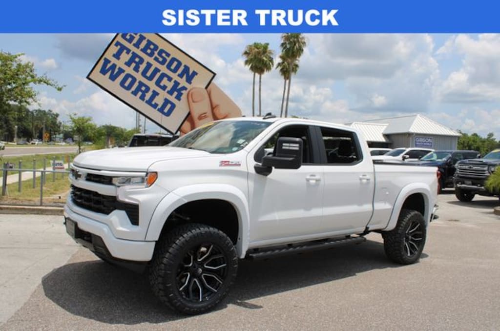 Used 2024 Chevrolet Silverado 1500 RST Z71 Crew Cab 6inch Lifted 4x4 Truck