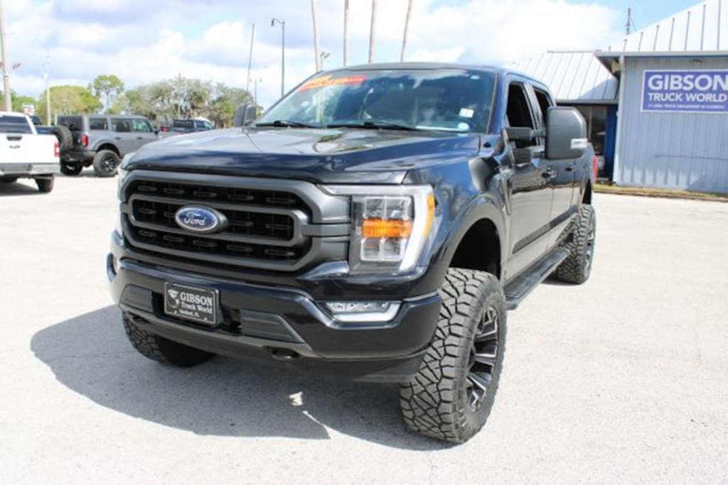 Used 2021 Ford F-150 XLT Sport Crew Cab 6inch Lifted 4x4 Truck
