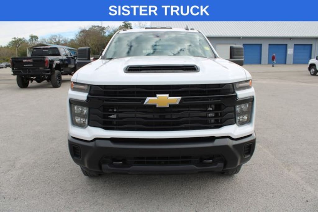 Used 2024 Chevrolet Silverado 3500HD Work Truck Crew Cab Flatbed 4x4 Truck